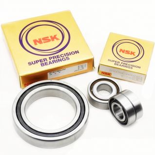 NSK 7006A5TRDULP4Y Abec-7 Super Precision Spindle Bearings. Set of Two